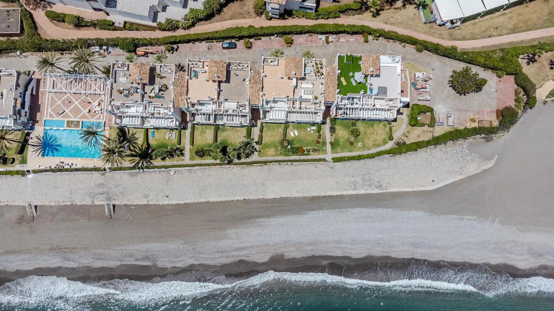 41 Front Row Beach Panoramic Sea View In Estepona Apartment